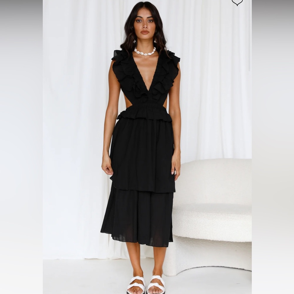 Black Midi/Maxi Dress